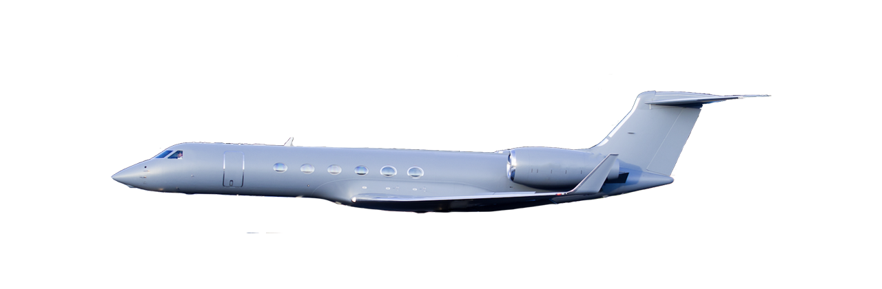 The Gulfstream V, developed by Gulfstream Aerospace, is a spacious, long-range business jet that evolved from the earlier Gulfstream IV model.